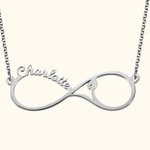 Infinity Name Vegetarian Symbol Necklace | Callie