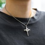 Customized Baseball Photo Necklace With Engraving