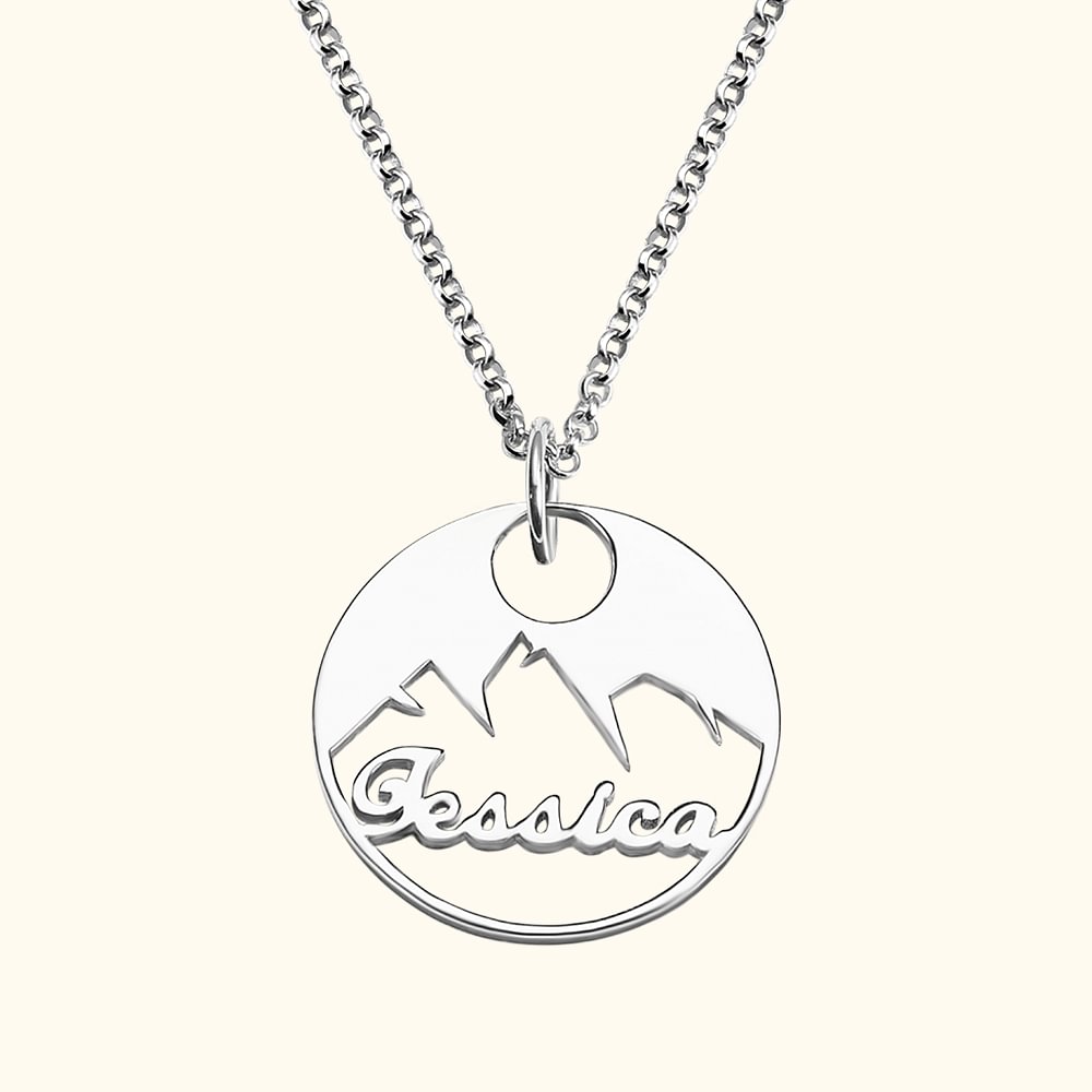 Collier Prénom Les Montagnes Vous Appellent Collier Randonnée d'Escalade