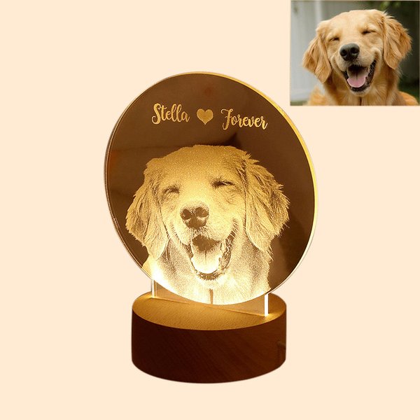 Gepersonaliseerd 3D Foto Nachtlampje
