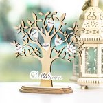 Personalized DIY Engraved 1-20 Names Family Tree Ornament Keepsake Home Decor Christmas Gift for Family