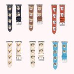 Photo Face Leather Watch Band for Apple Watch