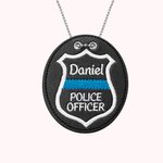 Custom Name Junior Police Officer Badge for Children