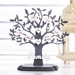 Personalized DIY Engraved 1-20 Names Family Tree Ornament Keepsake Home Decor Christmas Gift for Family