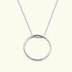 Gepersonaliseerde binnencirkel graveren ketting