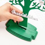 Personalized DIY Engraved 1-20 Names Family Tree Ornament Keepsake Home Decor Christmas Gift for Family