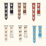 Photo Face Leather Watch Band for Apple Watch