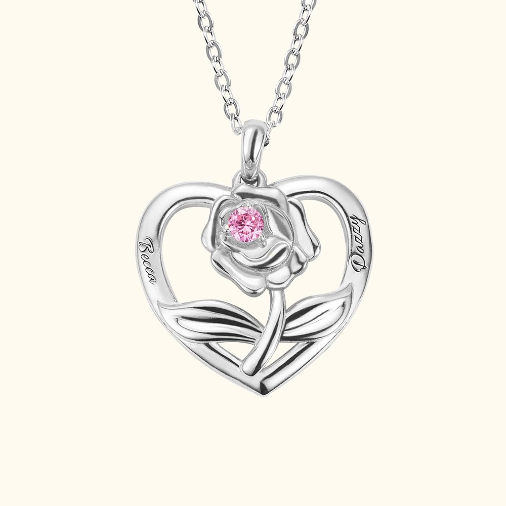 Collana Rose nel cuore per lei