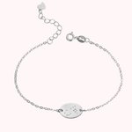 925 Sterlingsilber zwölf Sternzeichen oder Tierzeichen Armband mit verstellbarer Kette