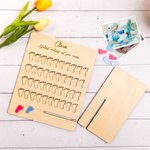 Tableau de comptage des naissances personnalisé avec empreinte de pied bleu rose Cadeau pour sage-femme Étudiante Professionnelle de la santé