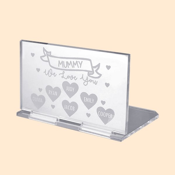 Bougeoir personnalisé avec éteignoir 1-6 noms