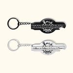 Personalized Names Bottle Opener Barbecue Family Keychain