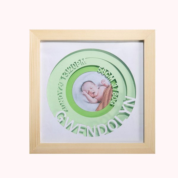 Birth Announcement Photo Frame for Newborn
