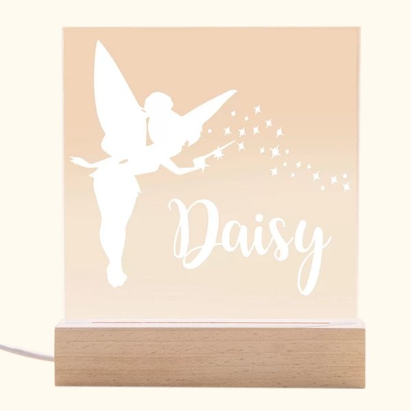 Naam Fee Nachtlampje voor kinderen