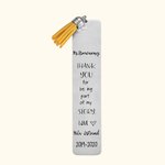 Personalised Engraved Bookmark with Tassels