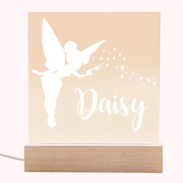Namen-Fee-Nachtlicht für Kinder