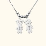 Kids Shaped Charms Name Necklace | Callie