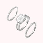 Bague Monogramme Empilable