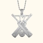 Cricket Necklace with Number & Name