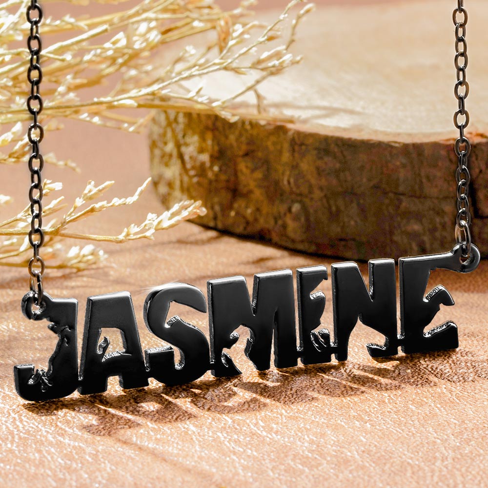 Personalized Horse Name Necklace for Horse Lover Gift CALLIE