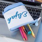 Customized Telescopic Colorful Pencil Bag with Name
