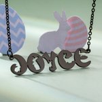 Personalized Easter Lovely Bunny Name Necklace for Women