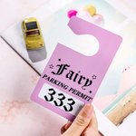 Personnalisé Ange Permis de stationnement Étiquette Stationnement