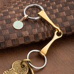 Personalized Horse Bit Alloy Keychain Horse Lover Gift