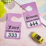 Personnalisé Ange Permis de stationnement Étiquette Stationnement