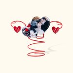 Custom Couple's Photo & Initial Wine Bottle Holder Metal Art Decoration