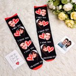 Custom Multi-color and Unisex Funny Face Socks
