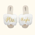 Personalized Bride Slippers Hen Slippers