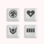 Valorant Ability Keycap Set for Cherry MX Laser Etched For Game Lover