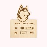 Personnalisé Suivi d'alimentation Curseur de rappel  Animal de compagnie Cadeau pour Animale Amateur