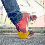 Personalized 2 Pieces Roller Skate Toe Caps