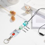 Personalised Teacher Notebook Lanyard