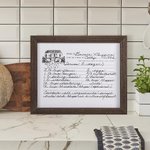 Custom Handwritten Recipe/Letter transferred to Wood Sign for Memento