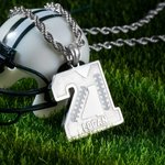 Collar Deportivo de Fútbol Personalizado con Nombre y Número Regalo de Cumpleaños y Navidad para Amantes del Fútbol Aficionados a los Jugadores Deport
