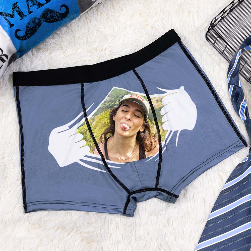 Personalisierte Herren Foto Unterhose | Gib Jedem U Produktbild-Vorschau 5