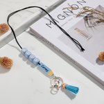 Personalised Colored Pencil Lanyard Teacher Lanyard