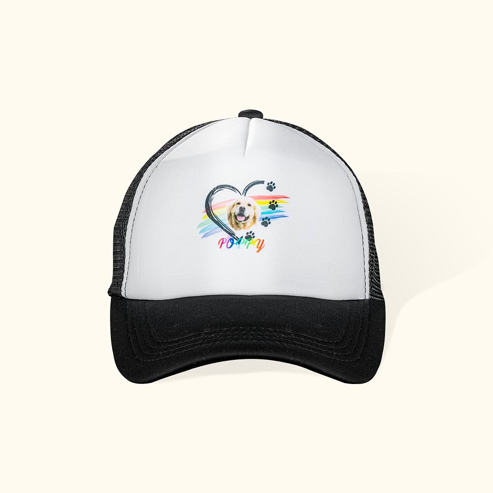 Customized Pet Photo Memorial Baseball Cap CALLIE