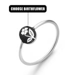 Custom Mini Flower Stackable Ring