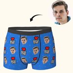 Boxers personalizados para hombre con la mejor cara de papá