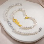 Custom Name Pearl Bracelet