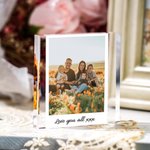 Custom Acrylic Photo Clear Block