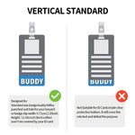 Individuelle Badge Buddy Work ID-Karte