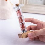 Personalised Message in a Bottle Photo Booth Style Glass Cork Bottle Home Desk Decoration Birthday Graduation Memorial Gift for Family Friend