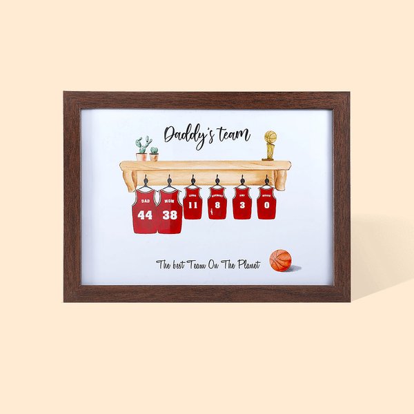 Custom Baseball Jersey Decorative Painting