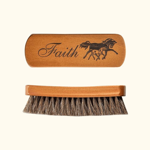 Brosse en Crin pour Cheval Personnalisée Gravée au Laser Cadeau pour Amoureux des Chevaux