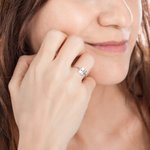 Personalised Adorable Pet Family Initial Ring